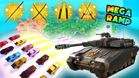 TMNT MEGA RAMP CARS | DRIVE AND FIGHT🚗