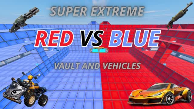 super extreme red vs blue