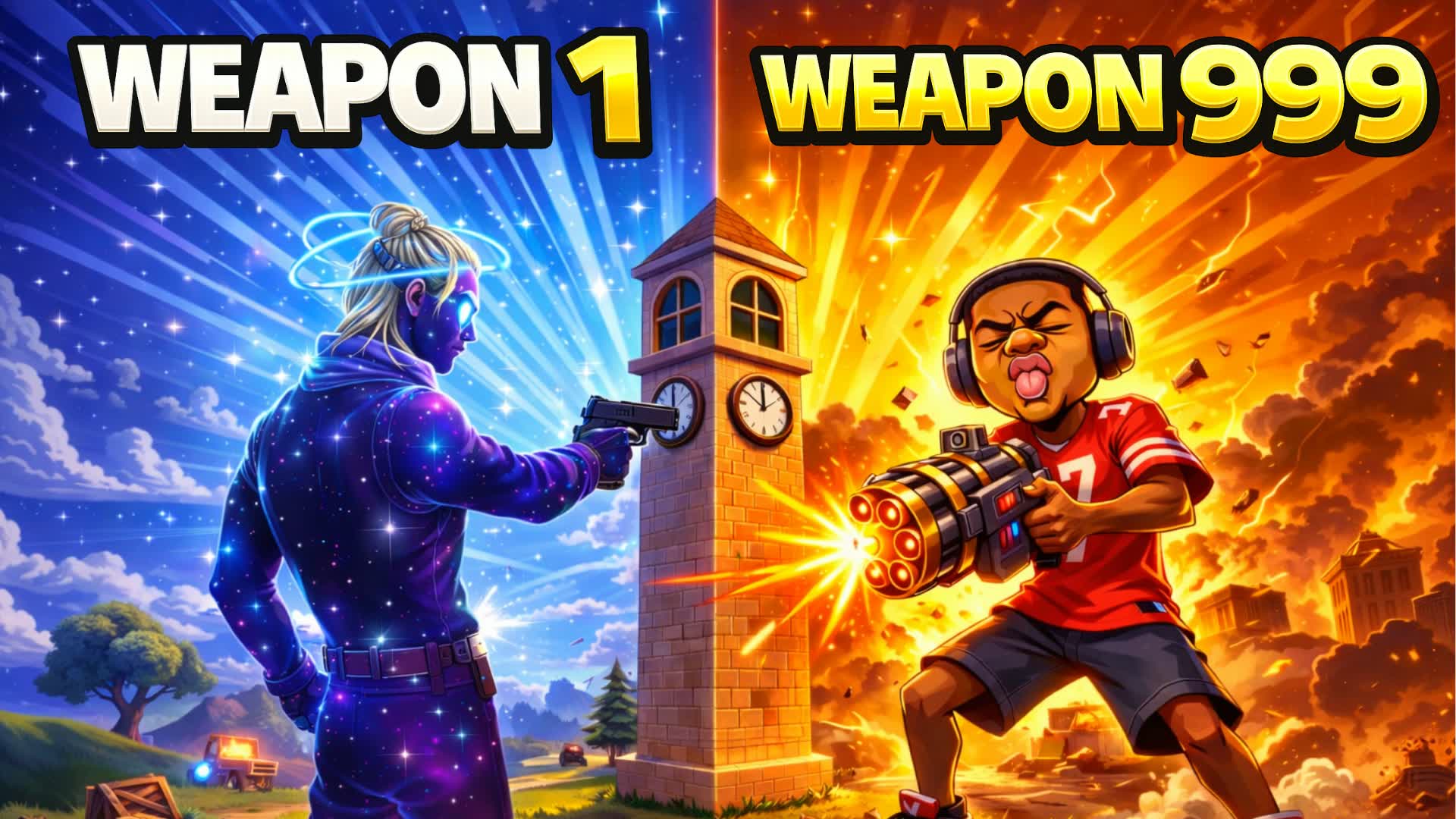 😎 SUPER GUN GAME 🔫AURA ONE SHOT GALAXY