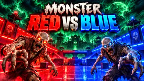 RED VS BLUE • HAUNTED WARZONE 💀🔴🔵