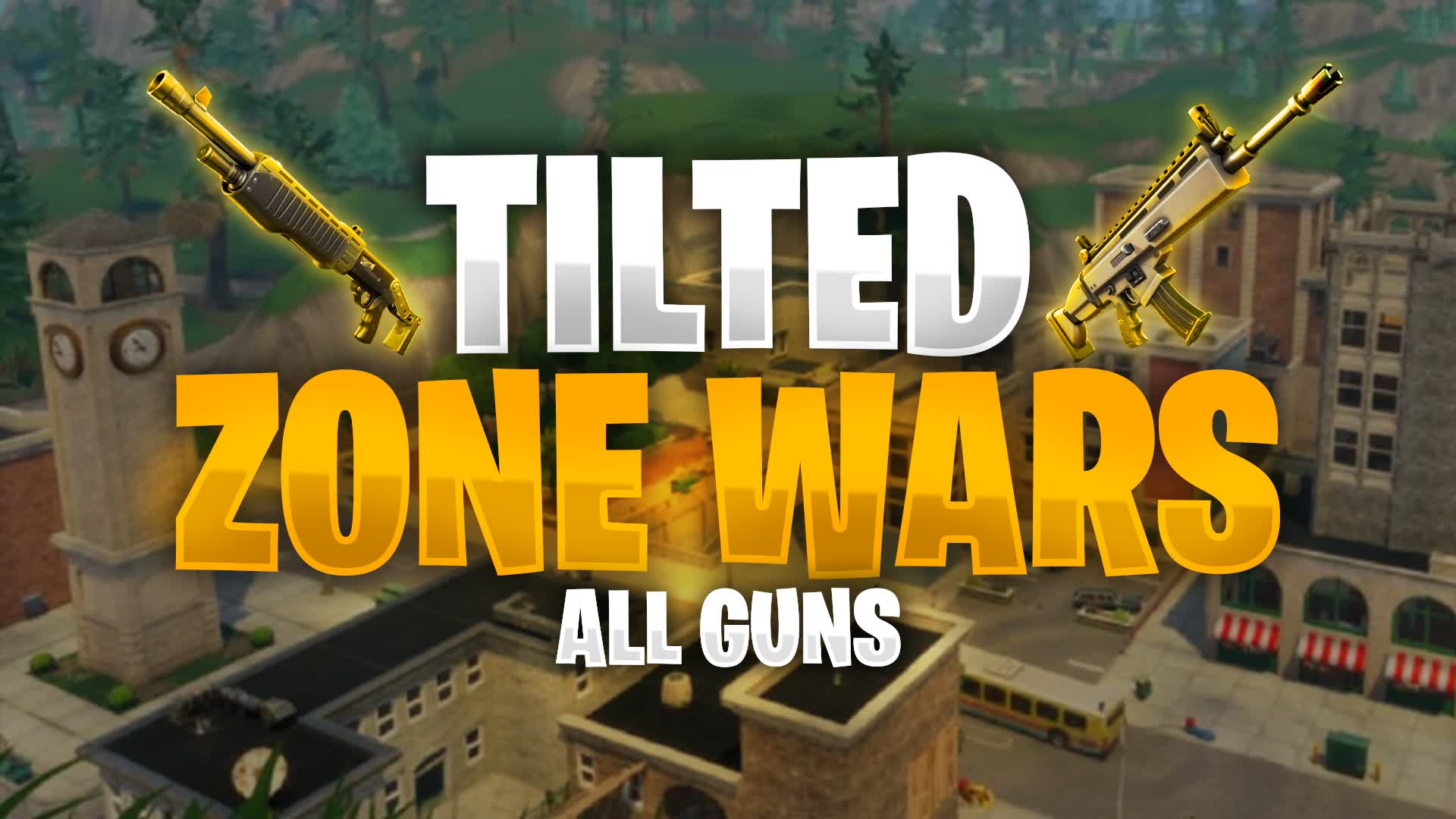 TILTED ZONE WARS ⭐ ALL GUNS!