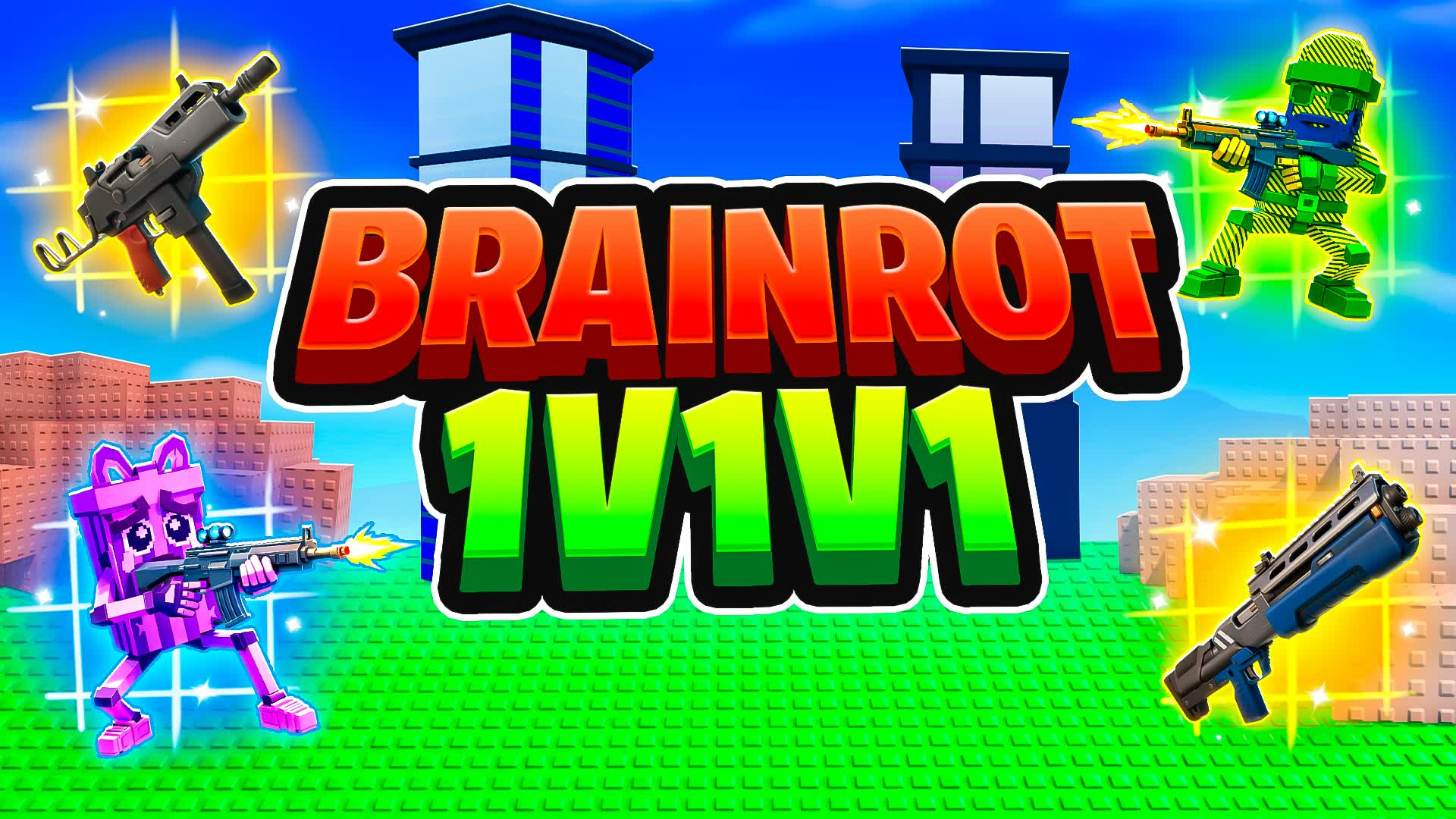 Brainrot 1v1v1 CS2