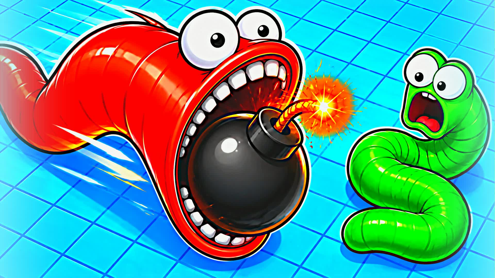 ミミズになろう (worm io)
