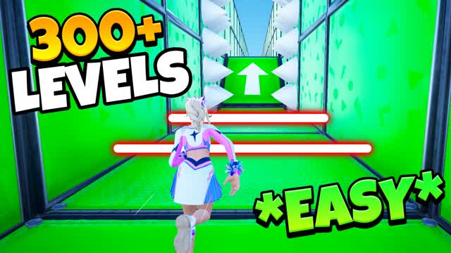 🌈FUN EASY PARKOUR 300+🌈