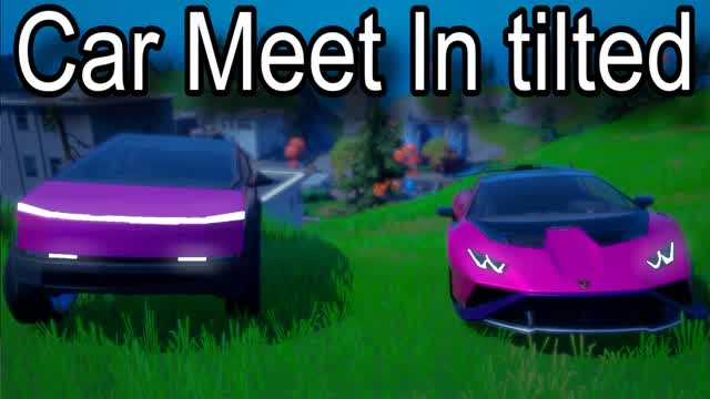 Car meet in tilted towers Roleplay