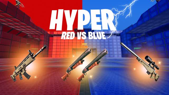 HYPER RED VS BLUE 🔴🔵