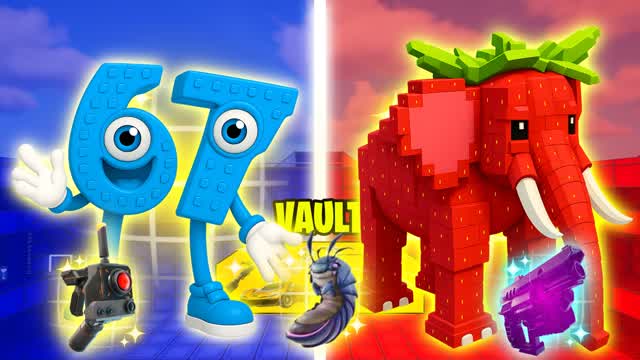 LEGENDARY BRAINROT RED vs BLUE 🔴🔵