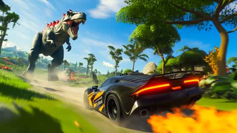 Dinosaur BOSS FIGHT DRIVE