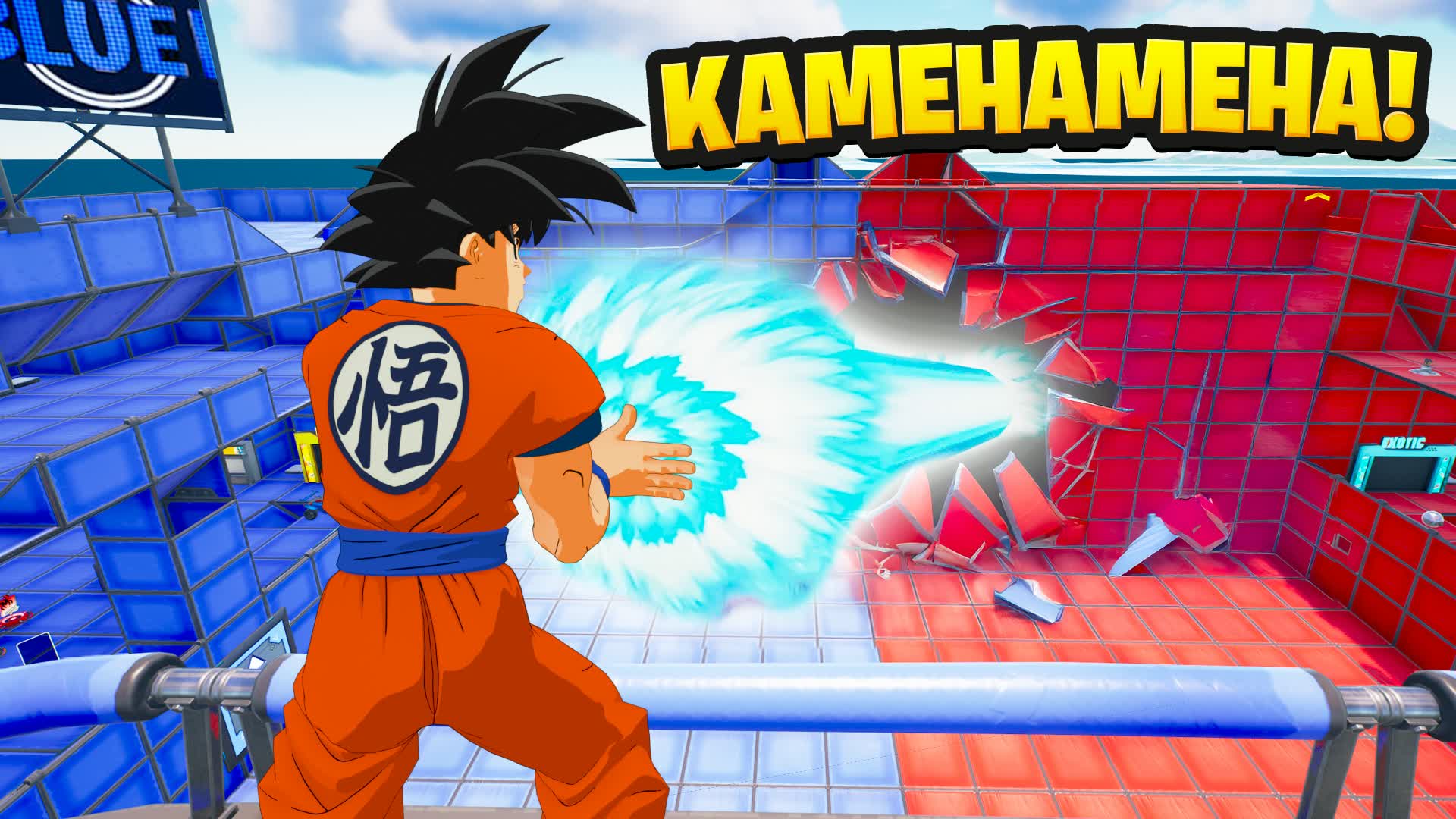 KAMEHAMEHA RED VS BLUE