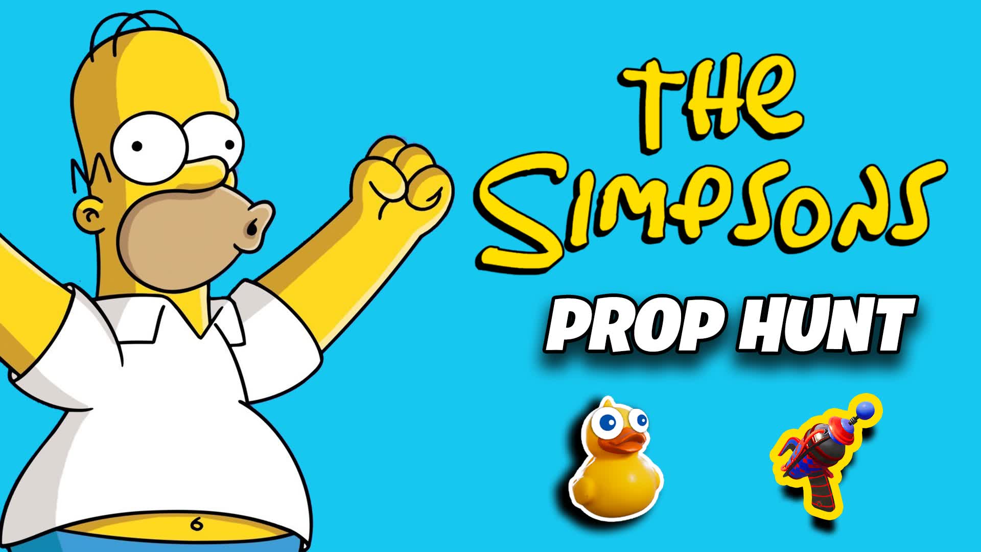 THE SIMPSONS PROP HUNT SIMPSON