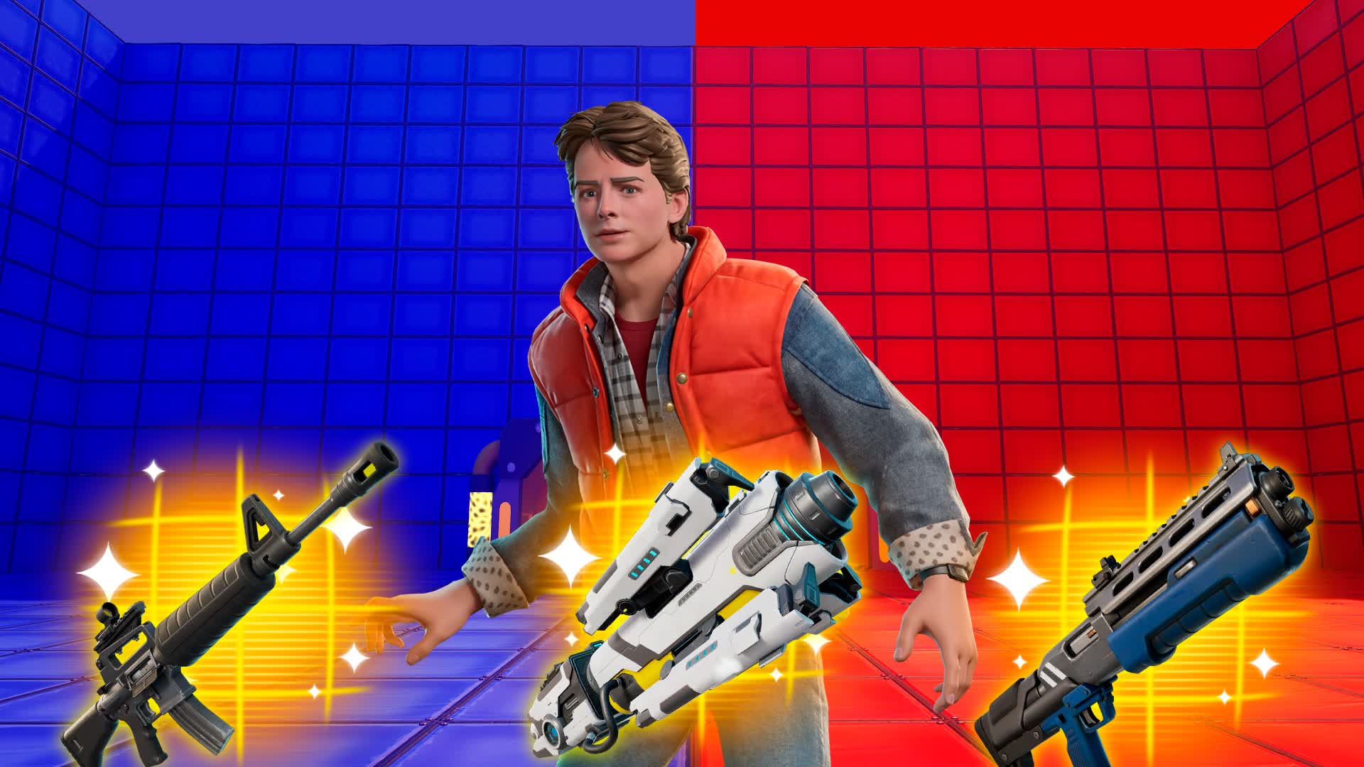 MEGA PACIFIC BREAK RED VS BLUE🔴🔵