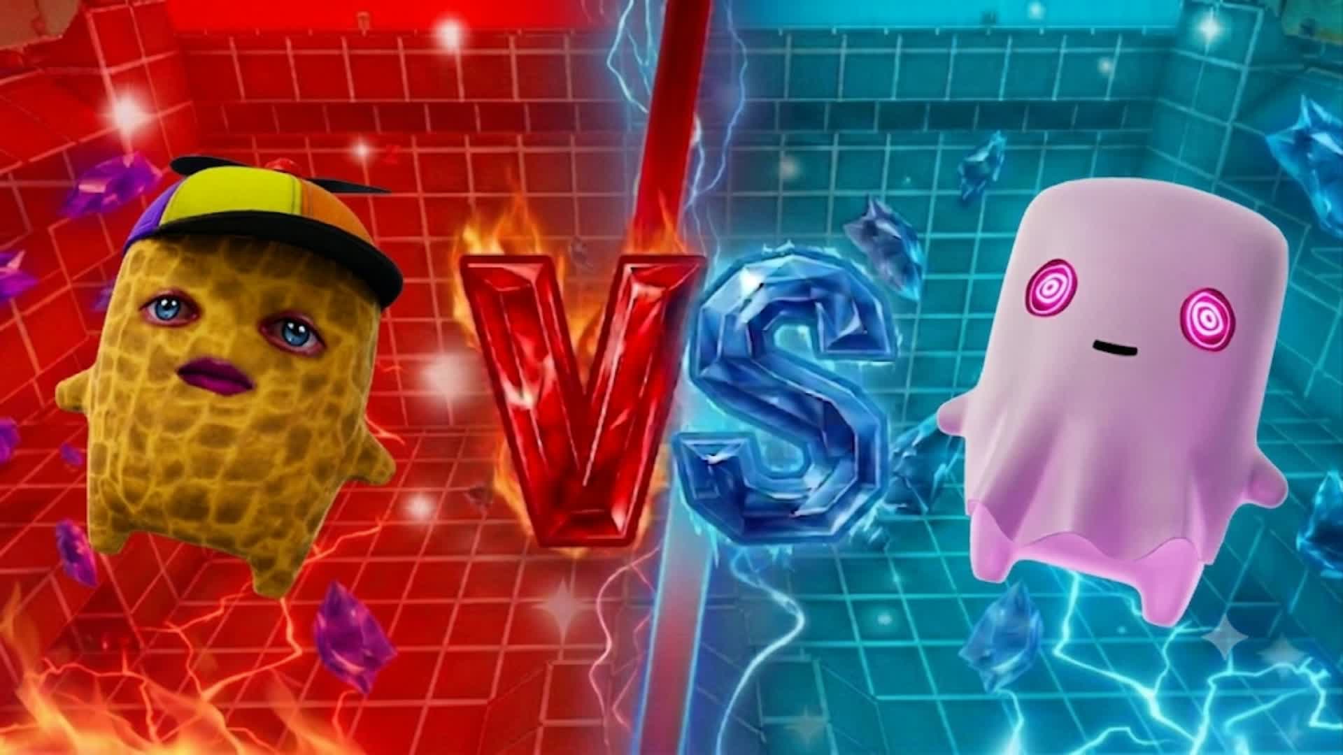 赤対青