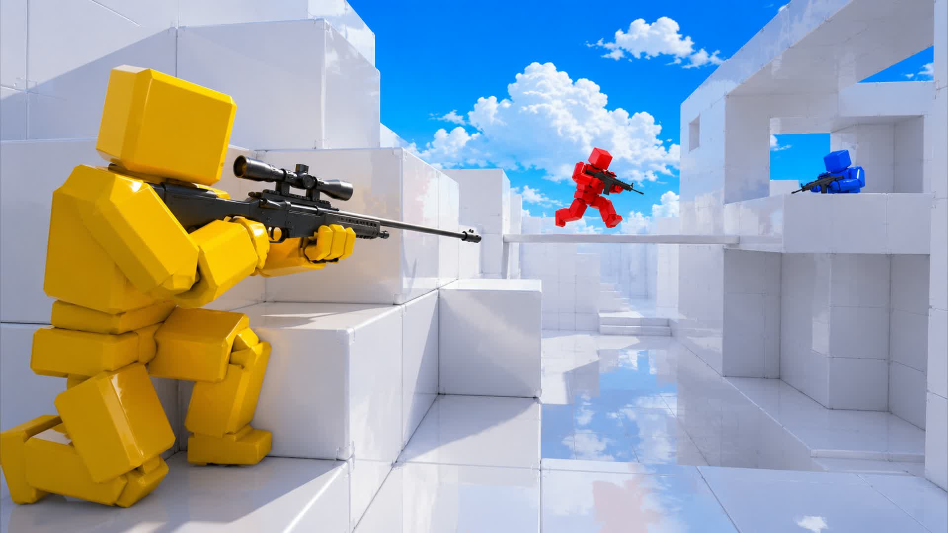 RED VS BLUE COMBAT DRIVE 🔴🔵