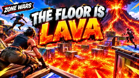 THE FLOOR IS LAVA - VOLCANO ZONE WARS
