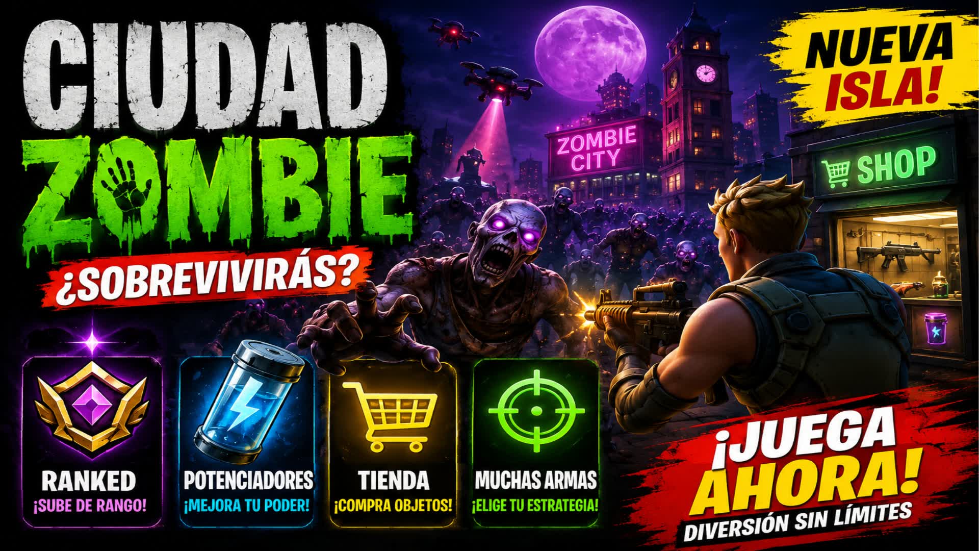 🧟 ZOMBIE CITY: RANKED