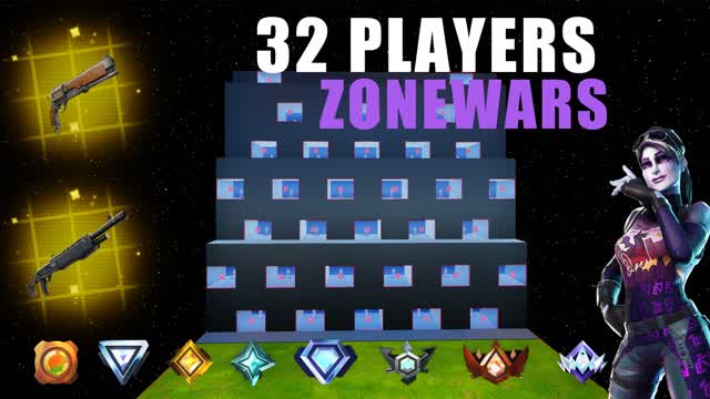 32 Players Zonewars