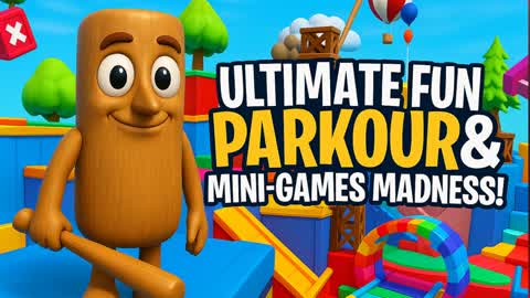 🚀 Crazy Parkour & Mini-Games! 🎮