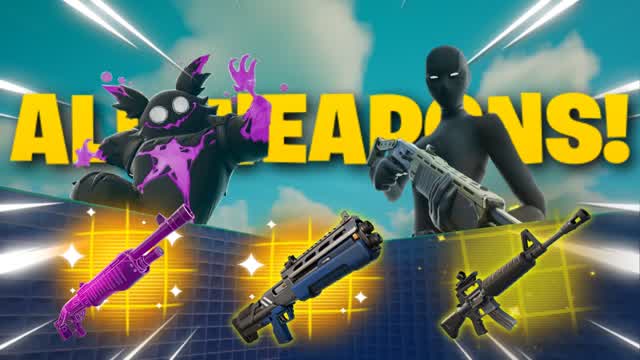 1v1 ALL WEAPONS 1v1v1 BATTLE ARENA FFA