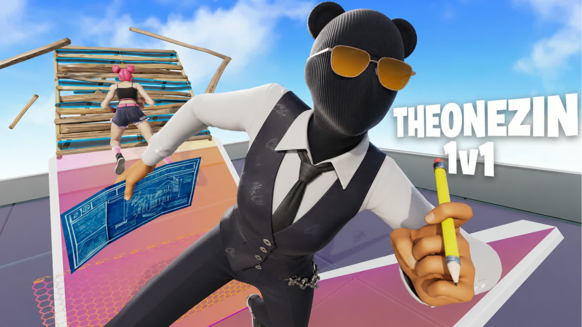 1v1 THEONEZIN Build Fights (200 PUMP)
