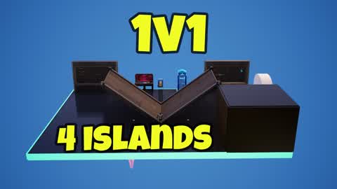 1v1 Map 4 Islands [8 Players]
