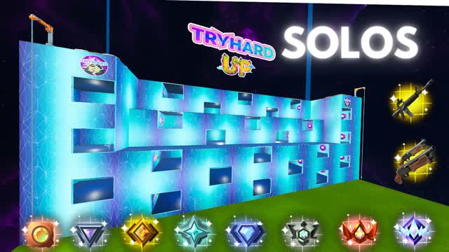 ZONE WARS 🏆TRYHARD UP SOLITARIO🏔️