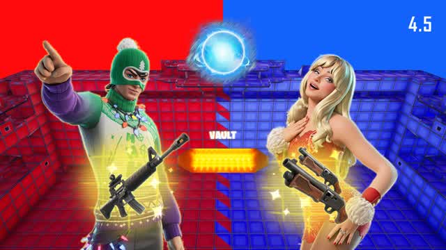 💯 SUPREME RED VS BLUE 🔴🔵 | HEROIC FUN