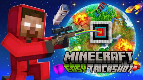 🟩 MINECRAFT EASY TRICKSHOT 🟩