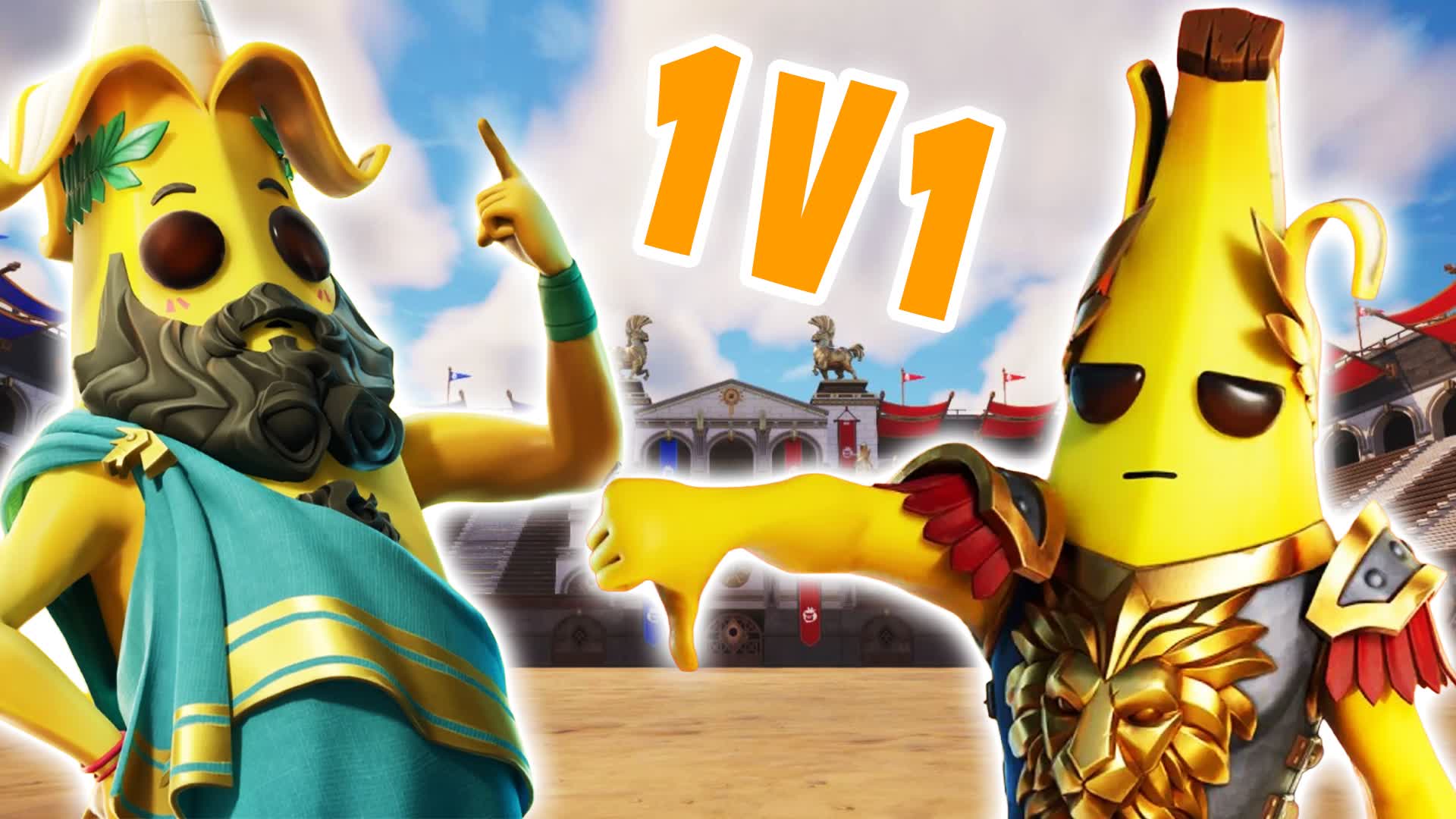 UNC BANANA GLADIATOR 1V1🍌