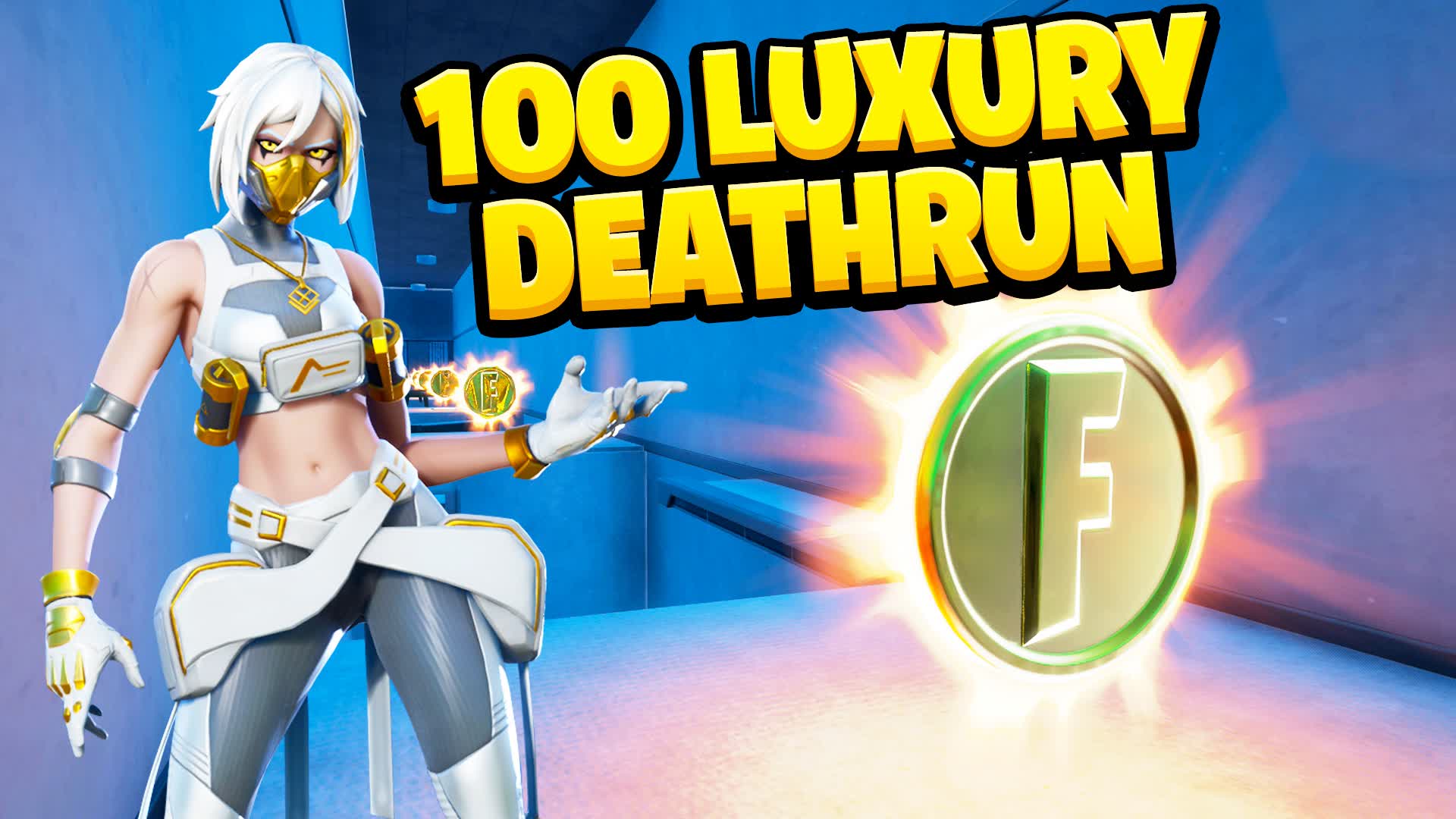 100 LEVELS LUXURY DEATHRUN 💰 305557780756 by marseck Fortnite.GG