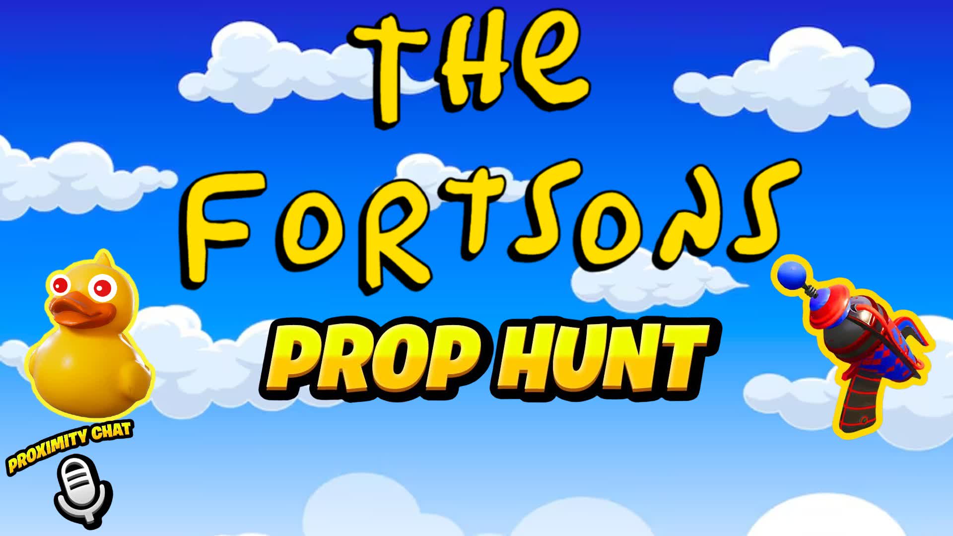 THE FORTSONS PROP HUNT 🍩