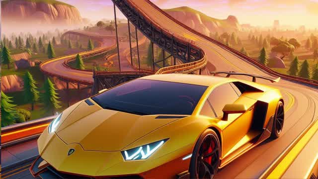 Lamborghini mega ramp
