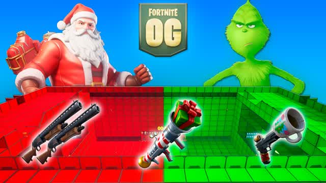 🎅 SANTA CLAUS VS GRINCH🎄HEROES🎄