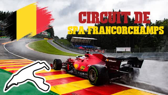 🇧🇪 F1 Belgium Race Track 🇧🇪