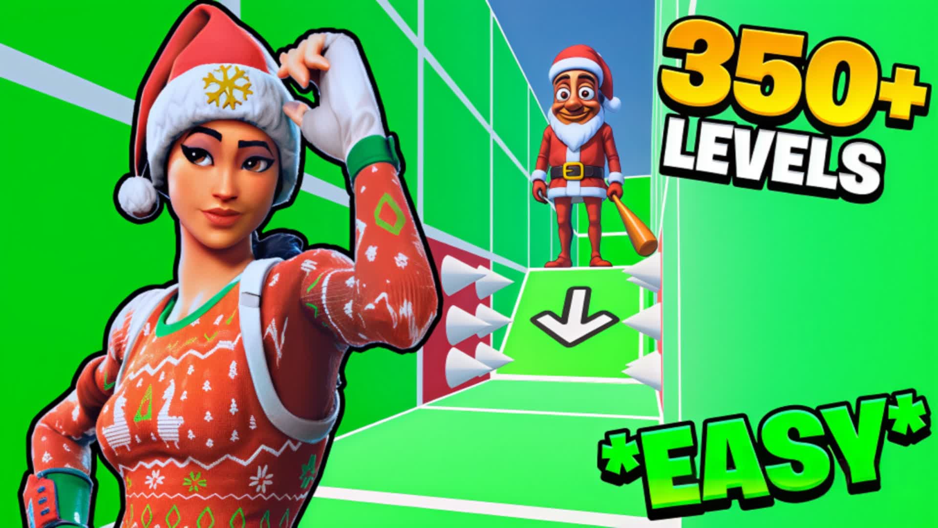 ❄️DEFAULT PARKOUR 350+⭐