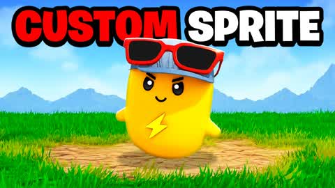 Fortnite But Everyone Has CUSTOM SPRITES