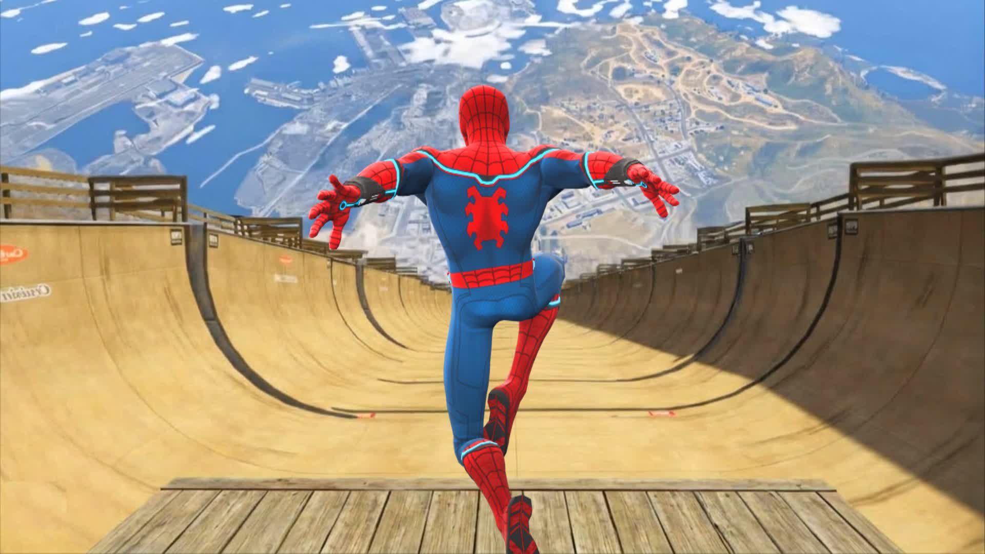 スパイダーマン メガランプレース