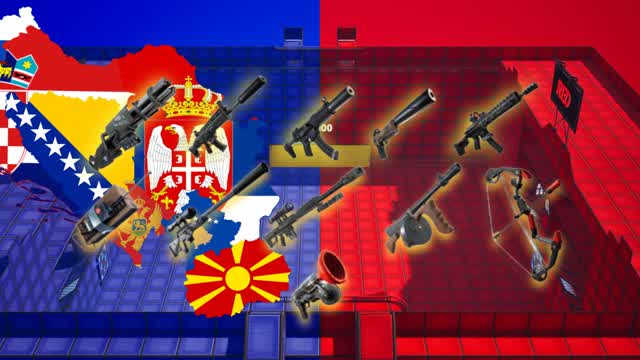 CRAZYY BALKAN RED VS BLUE