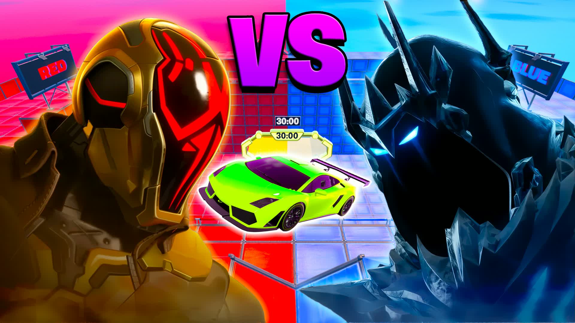 DRIVE RED VS BLUE 🔴🔵 A130