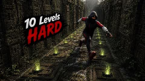 (3220)  TURKII HARD PARKOUR 10 LEVELS