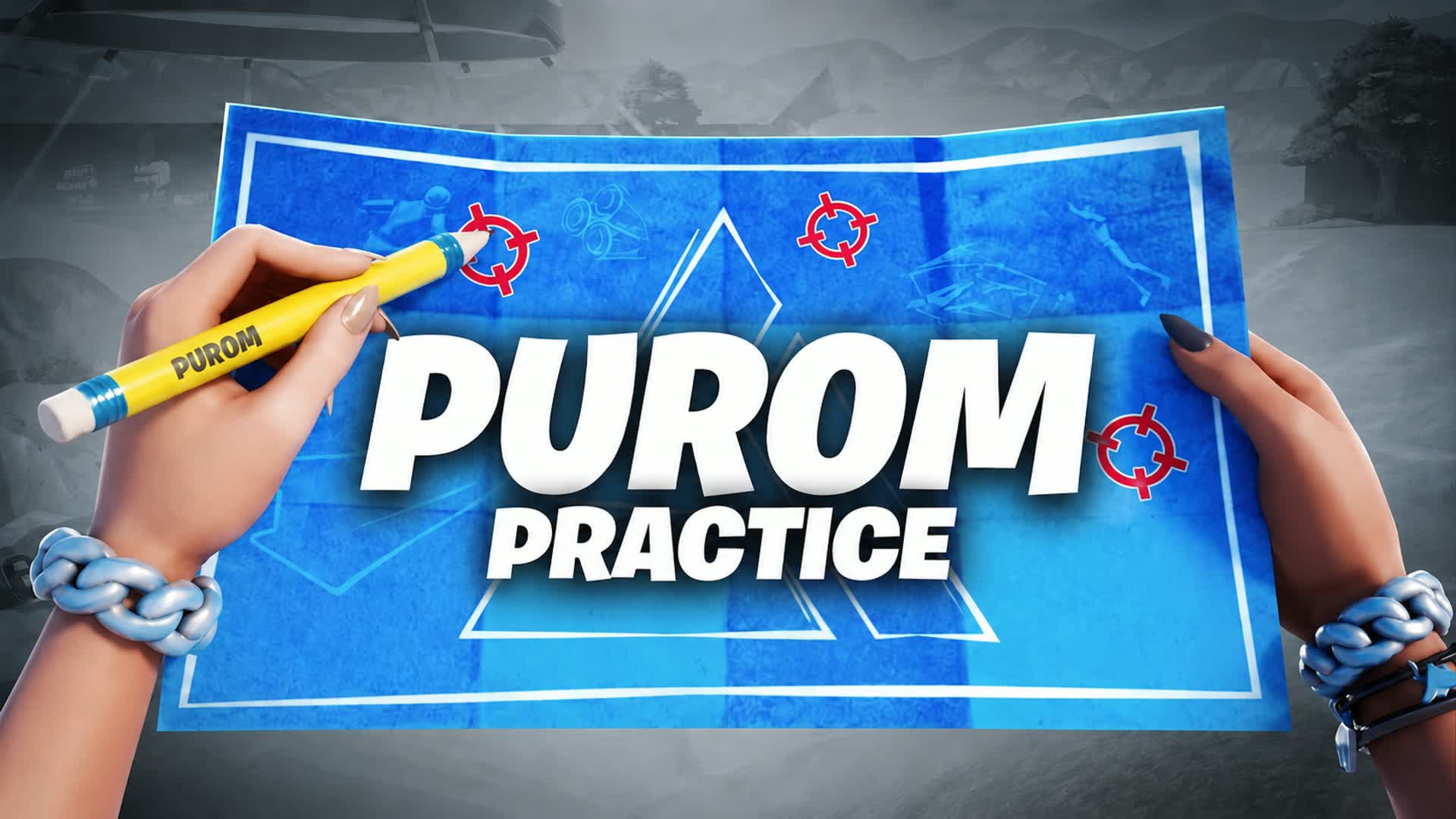 PRACTICE AIM EDIT PIECE [BY PUROM]