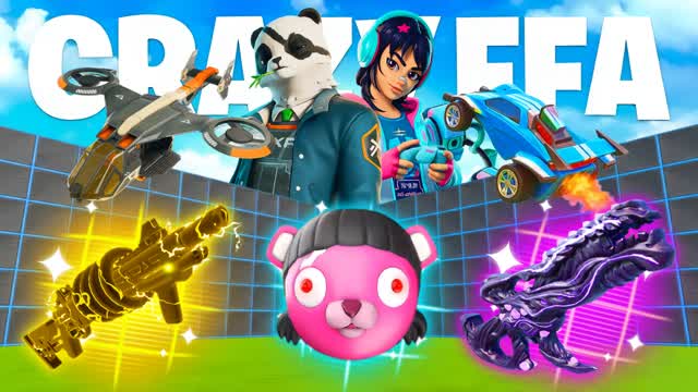 CRAZY FFA 1V1 - ALL WEAPONS & VEHICLES