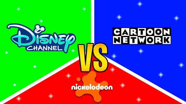 ⚫Cartoon VS 🟠Nick VS 🔴Channel