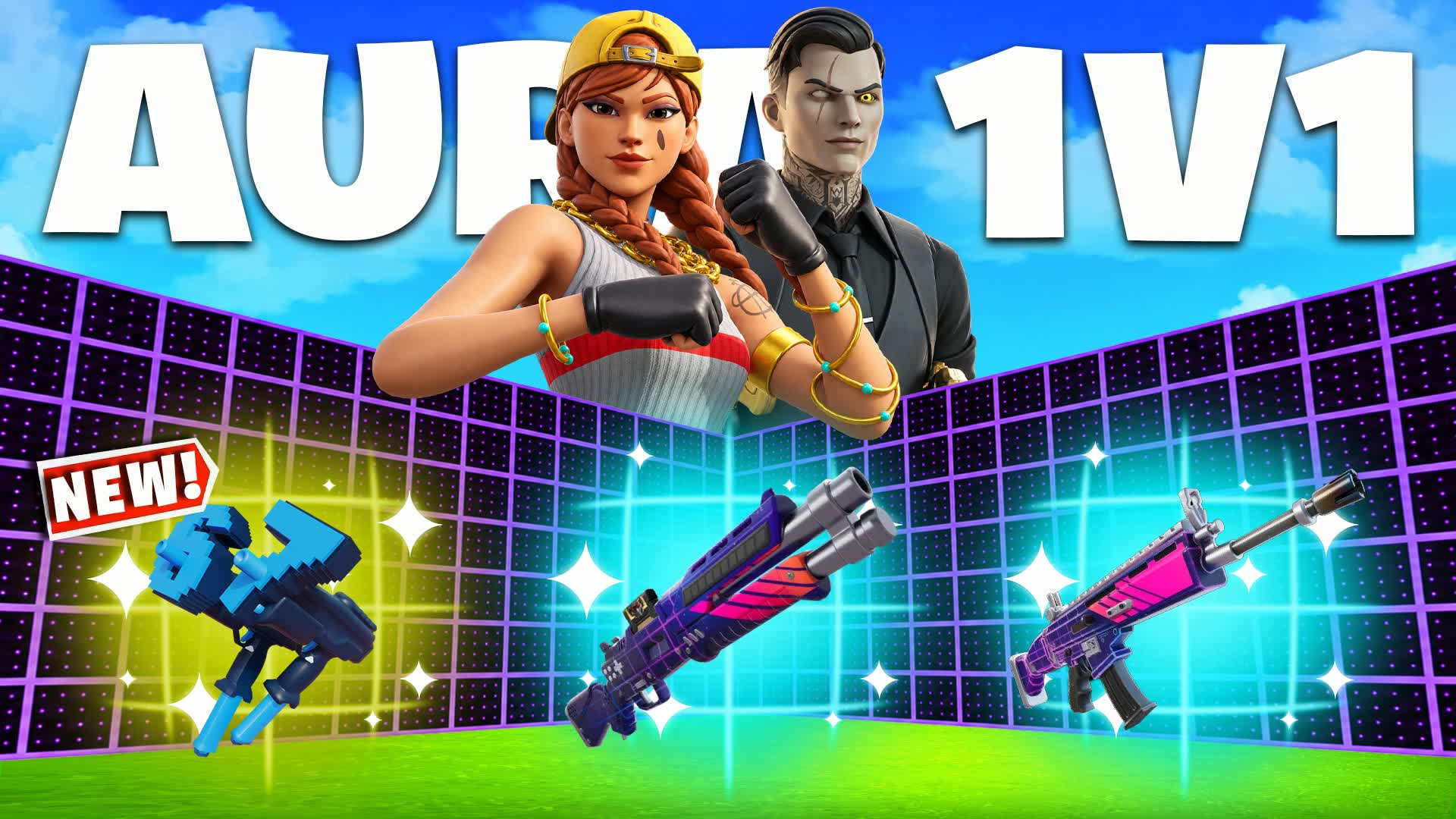 AURA 1V1 ALL GUNS & VEHICLES