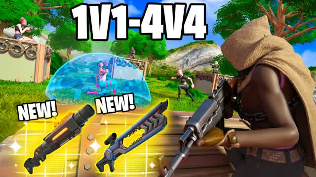 Zero Build 1v1-4v4 - Versatile