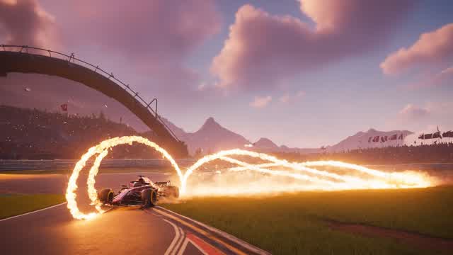 OIL SPILL ON A TRACK