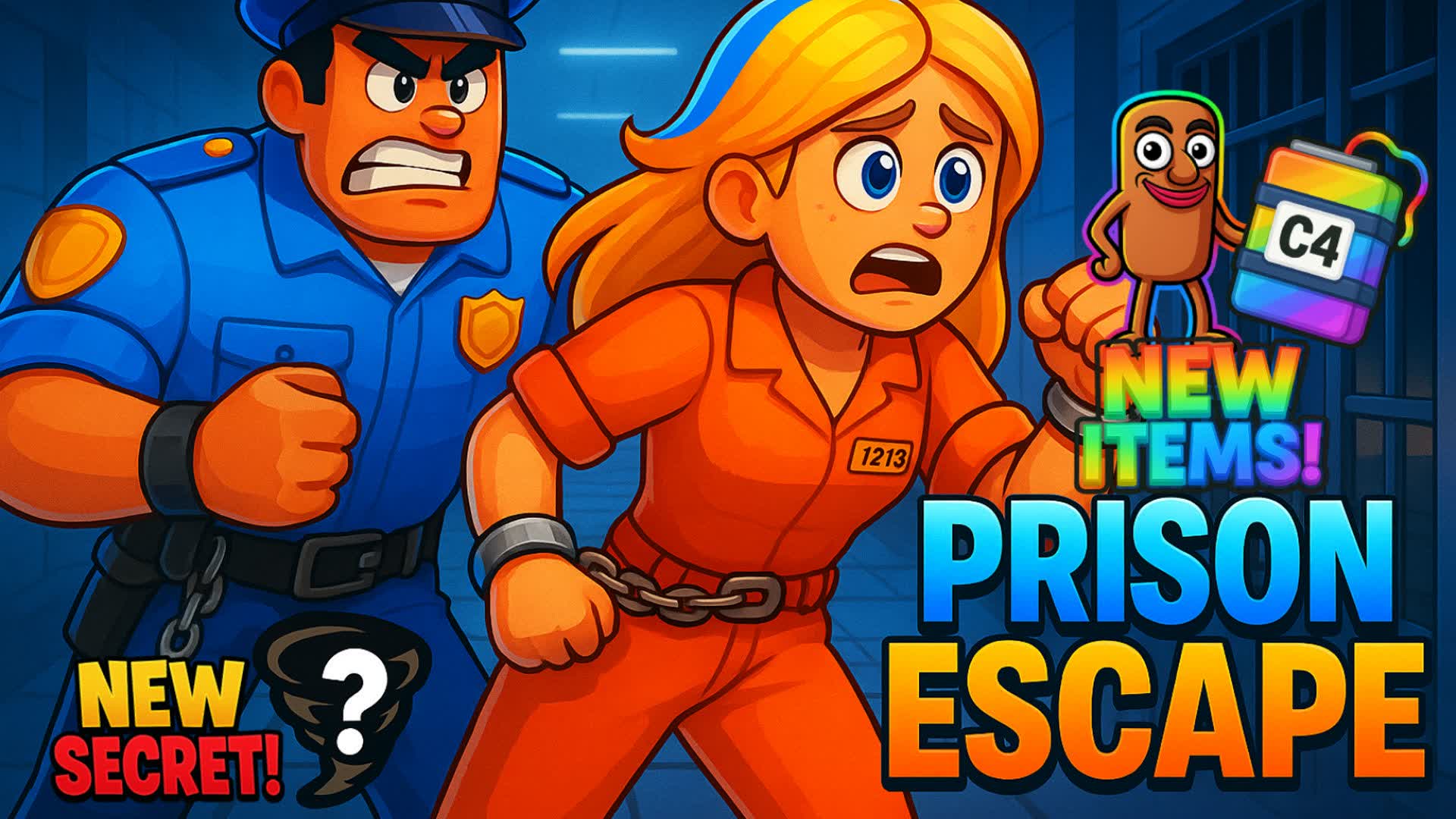 PRISON HOOD ESCAPE 🔥 NEW SECRETS 🤫