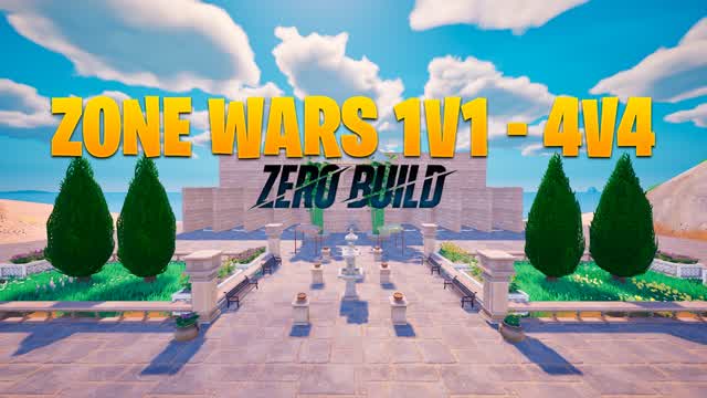 ZONE WARS 1V1-4V4 ZERO BUILD 🚫📝