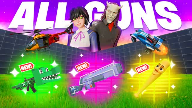 SIMPSONS 1V1 ALL GUNS & VEHICLES