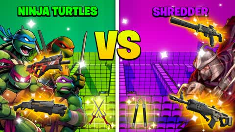 TMNT - NINJA TURTLES VS SHREDDER