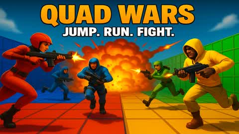 Quad Wars: Jump, Run & Fight!